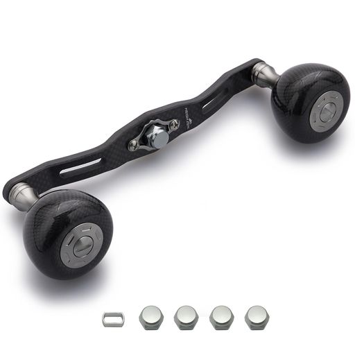 HEIGHTEN130粍木管手持ち部分36粍炭素ノッブ積み上げるシマノ(SHIMANO)ダイワ(DAIWA)アブ(Abu)通じるベイトリール用CarbonArchSeries(火器金属元素-炭素製手持ち部分)