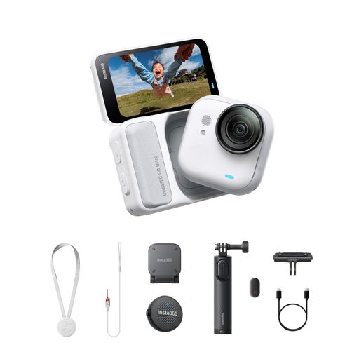 【高梨沙羅さん愛用】 INSTA360 GO ULTRA VLOG一揃いの道具 アークティックホワイト- 衣嚢から領域が変わる