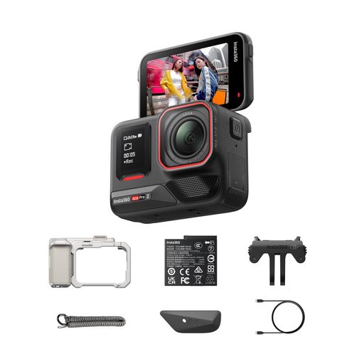 Insta360 Ace Pro 2 - ライカとの一緒になる発展による雨合羽操作手順の8K動き写真器。1/1.3in検出器、デュアル人工知能学手当て 暗所動作
