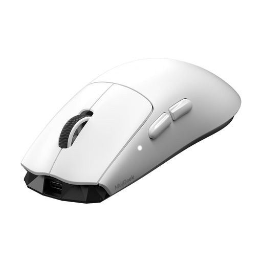 MelGeekHorus軽さマウスワイヤレスゲーミングマウス49g8Kポーリング30KDPI検出器乾電池215第四次元2.4G/USB-C点火装置受信システム付き添い人中型および大型の手に相応う-白いこと