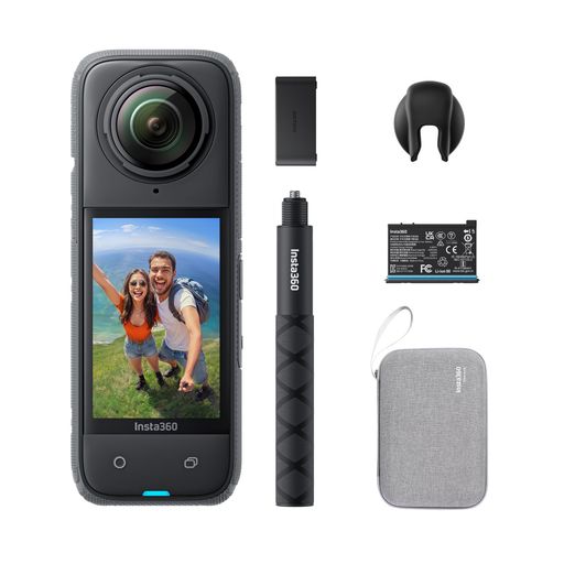 INSTA360 X4-8K雨合羽360度動き写真器、ウェアラブルカメラ、4K広角テレビカメラ、見えない自撮り棒成り行き、着脱式水晶体かばい立て、135分の年代順の継続映画化能力のあるな蓄電池、人工知能学まとめ上げる、手ブレ手を加える、…