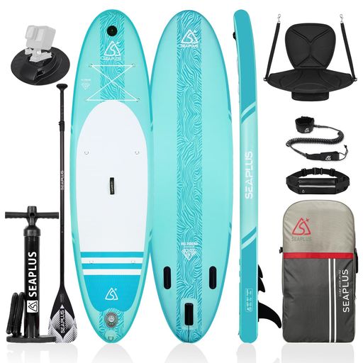 SUPボード サップボード SEAPLUS スタンドアップパドルボード インフレータブル sap カメラサポート付き サーフボード 初心者 釣り レース 水上散歩 ヨガ CL-G 320 * 81cm*15cm 最大積載重量140kg フ&hellip;｜papimomo.shop