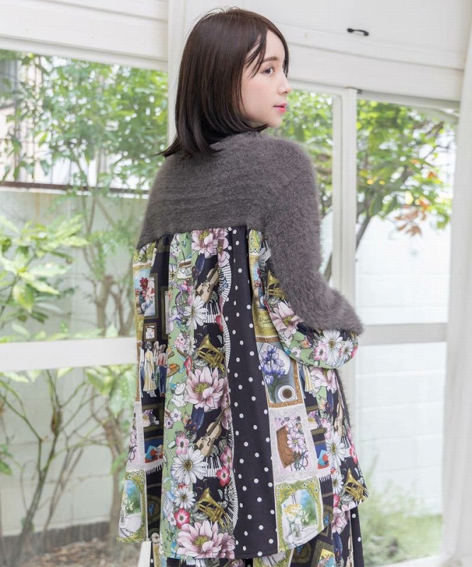 楽天市場】【ScoLar スカラー】153669 アンティーク風秋色ネコ