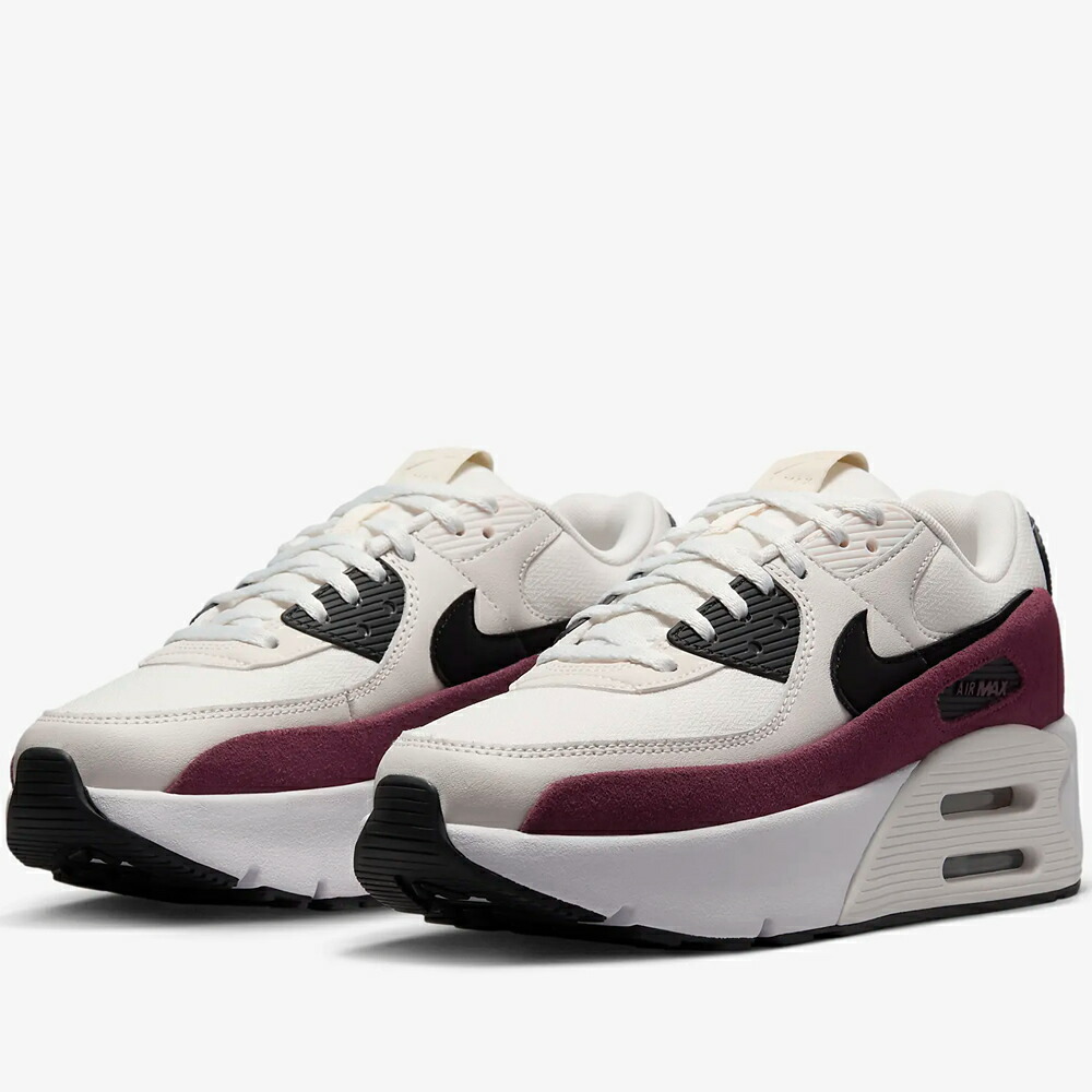 楽天市場】NIKE AIR MAX 90 LV8 sail/black-night maroon fd4328