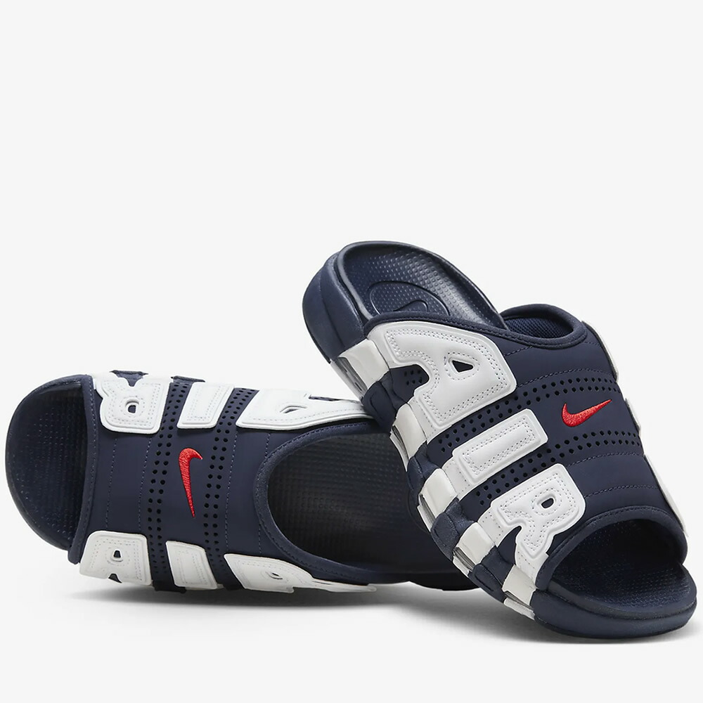楽天市場】NIKE AIR MORE UPTEMPO SLIDE NA white/varsity red