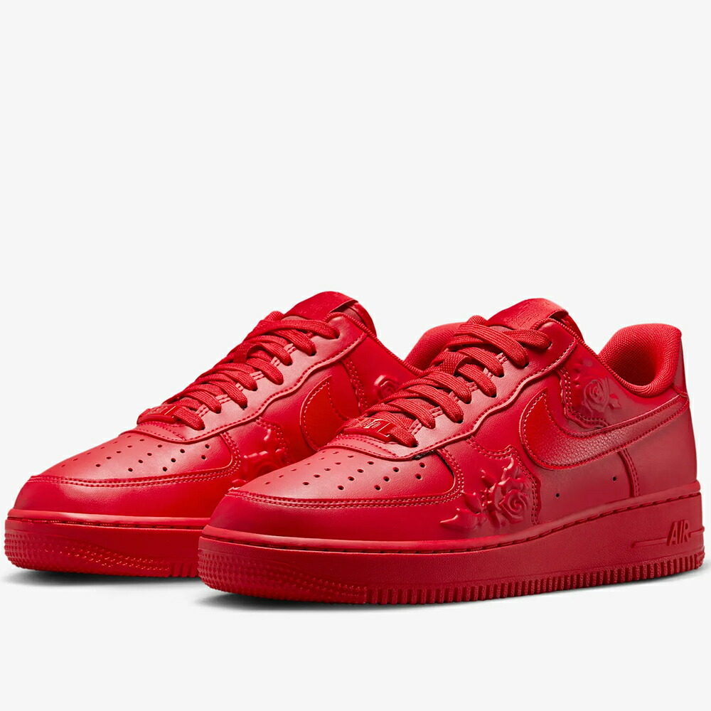 バレンタイン押さえる♪ NIKE WMNS AIR FORCE 1 \u002707 ナイキ ウィメンズ エア湖 フォース 1 \u002707 ユニバーシティレッドローズ HF2016-600