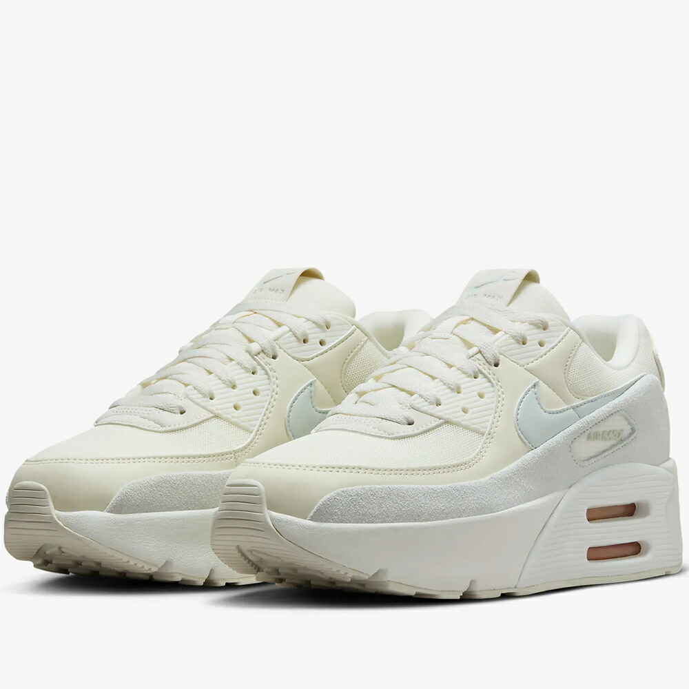 28㎝新品MLVINCE スニーカー ホワイト/ベージュ NEV SURF ネヴ スニーカー ハイカット カジュアル レディース