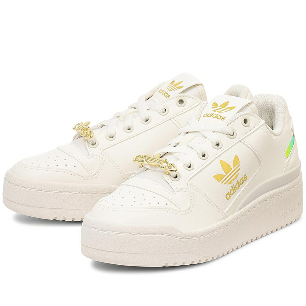 美品✨️◆ adidas フォーラムホールド ホワイト/ゴールド◆ 楽天市場】アディダス フォーラム ボールド J adidas W FORUM