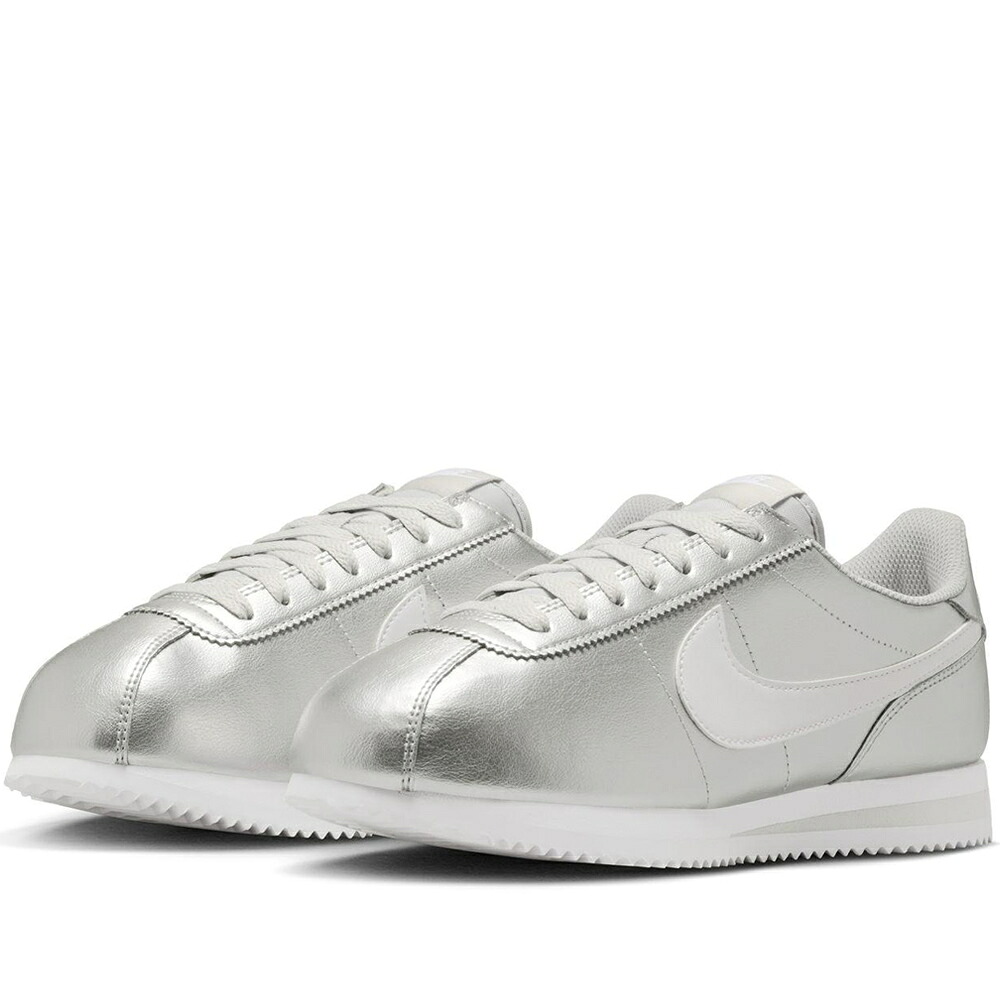 NIKE WMNS CORTEZ ナイキ ウィメンズ コルテッツ レディース＆メンズ スニーカー メタリックシルバー/ホワイト IR0042-001｜Paprika Premium