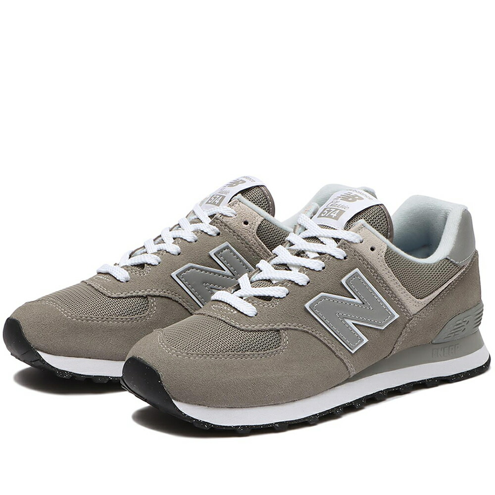 New Balance ML574 U574 574 ニュー平衡にする レディース＆メンズ スニーカー 薄墨色 ML574EVG