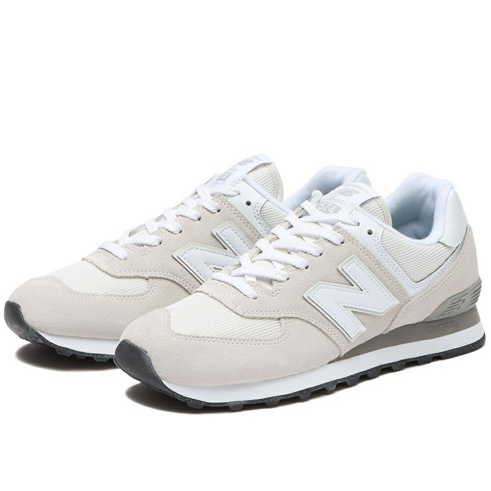 楽天市場】NEW BALANCE ML574SNB width D WHITE GREEN ニューバランス