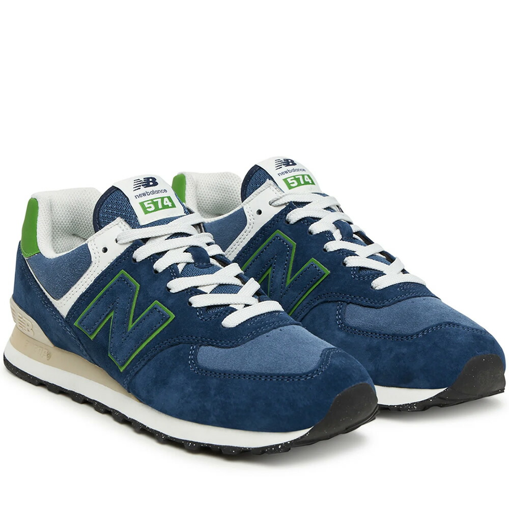 New Balance U574 ニュー平衡にする レディース＆メンズ スニーカー 米国海軍 U574QBL