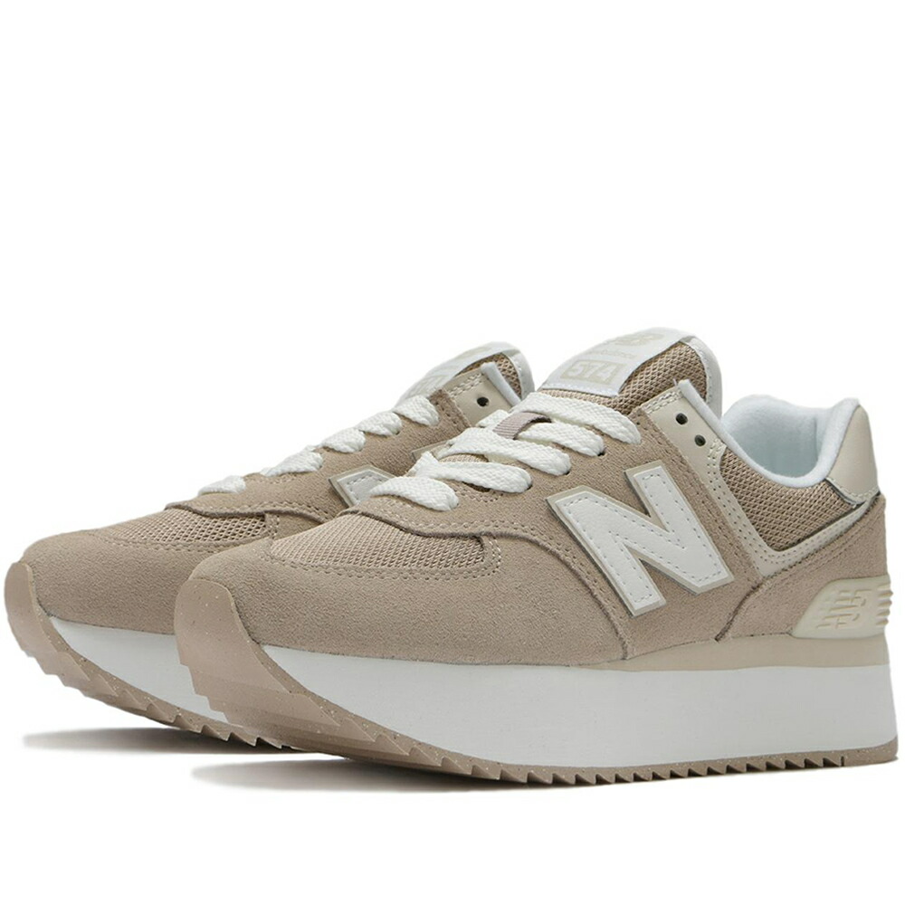 楽天市場】New Balance 574+ ニューバランス レディース 厚底