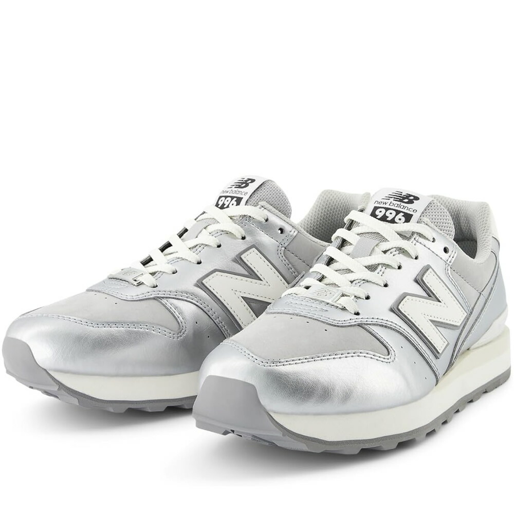 New Balance ニュー平衡にする レディース スニーカー 薄墨色しろがね色 WL996TBI