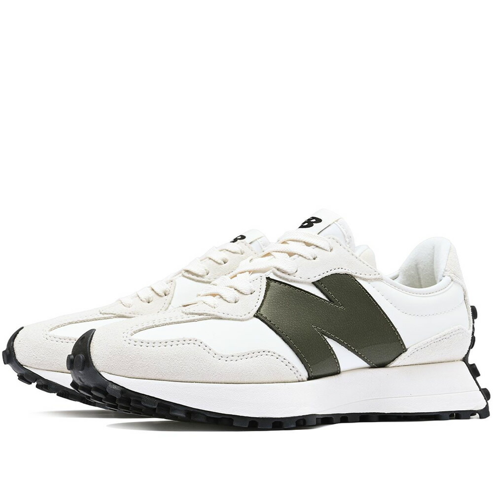 New Balance ニュー平衡にする レディース スニーカー 白いこと/カーキ WS327JWA