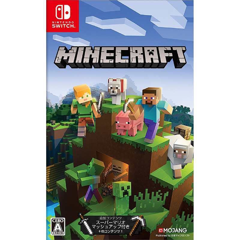 【新品】【NSW】 Minecraft (マインクラフト) Nintendo Switch版  [HAC-P-AEUCA]