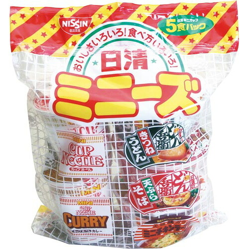 ＃ 日清食品 ＃日清ミニーズ　５種×６パック 20150