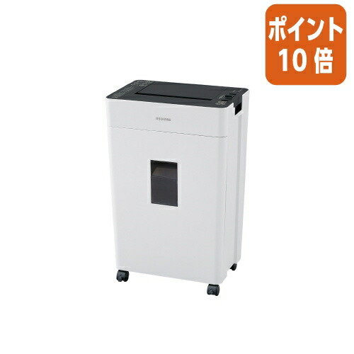 ★5月9日17時申しつける分より尖んがり10倍★ アイリスオーヤマ 両差しオートフィードシュレッダー ＡＦＳＲ１００Ｃ 差し交わすとり捨てる AFSR100C