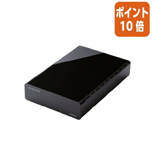★3月12日17時注文分よりポイント10倍★ エレコム 外付けＨＤＤ　４ＴＢ ELD-CED040UBK