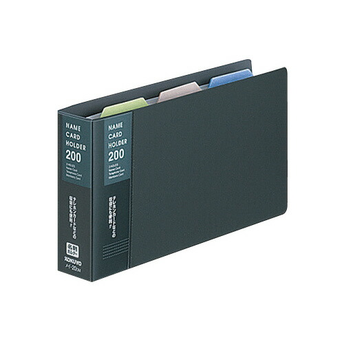 コクヨ 名刺ホルダー 20枚入り5冊×3 楽天市場】コクヨ 名刺ホルダー（替紙式） 2穴 34名204名 メイ