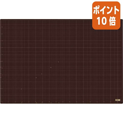 ★3月12日17時注文分よりポイント10倍★ オルファ カッターマット　Ａ１　両面仕様　ソフトグレー＆ブラウン　 160B