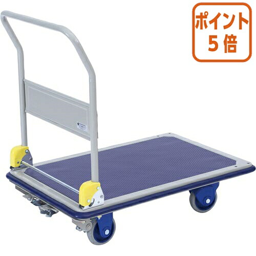 ★3月12日17時注文分よりポイント5倍★ 金沢車輌 静音スチールブレーキ付台車　大　３００ｋｇ耐荷重 NHT-306S 17,191円