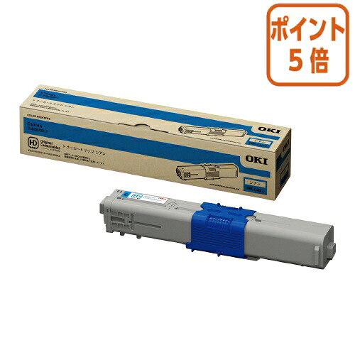 ★5月9日17時申し付ける分より尖んがり5倍★ 沖データ ＯＫＩ相応うトナーカートリッジ ＴＮＲ－Ｃ４ＪＣ１  シアン  TNR-C4JC1
