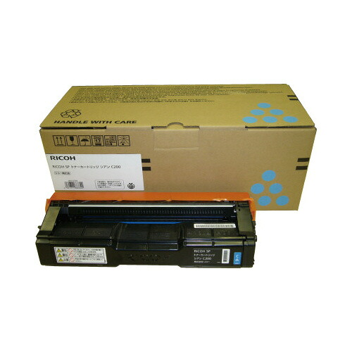 リコー リコー　ＳＰトナー　Ｃ２００　シアン 600569｜文具屋さん　支店