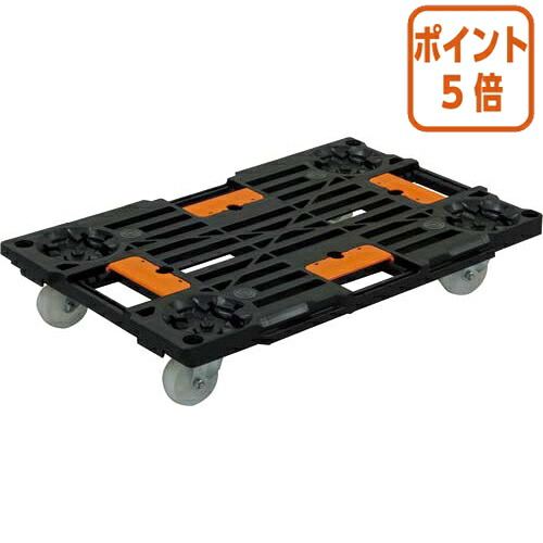 ★5月9日17時申しつける分より尖んがり5倍★ ナンシン 脂継ぎ合わせるドーリー １００Ｋｇ耐荷重 PD-427-3SN