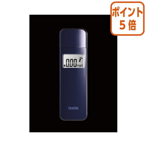 ★3月12日17時注文分よりポイント5倍★ タニタ アルコールチェッカー　ネイビー EA-100-NV
