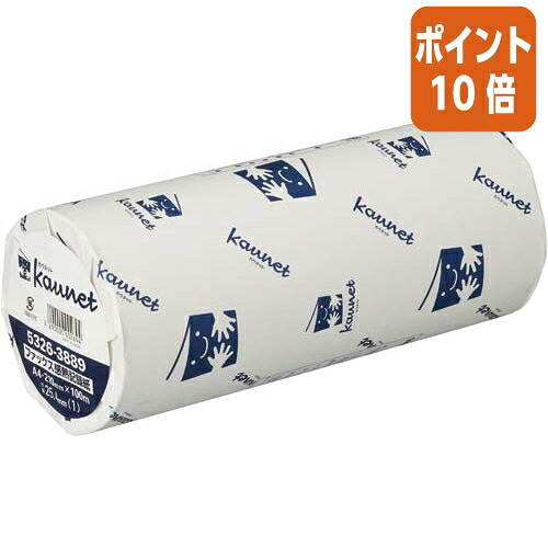 ★3月12日17時注文分よりポイント10倍★ カウネット ファックス感熱紙　Ａ４　１００ｍ芯径２５．４ｍｍ６本 5208-4973