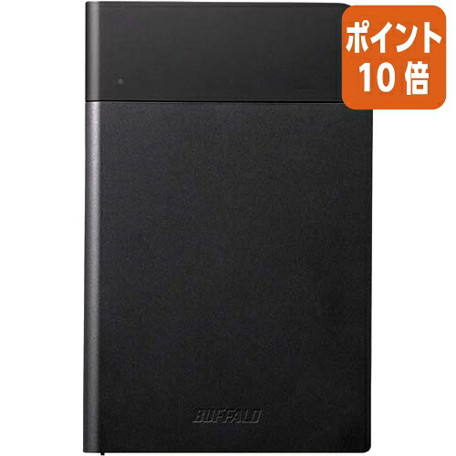 ★5月9日17時申しつける分より尖んがり10倍★ ＢＵＦＦＡＬＯ ＨＤＤ 携帯型固定ディスク １ＴＢ 黒いこと 固定ディスク-PZN10U3-B