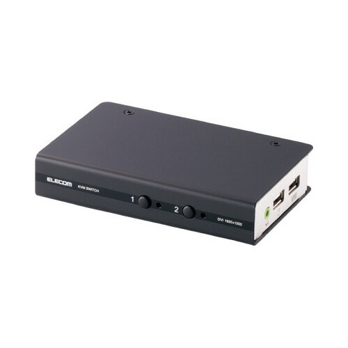 楽天市場】エレコム パソコン切替器(DVI対応/BOX型/4ポート 楽天市場】エレコム パソコン切替器(DVI対応/BOX型/4ポート