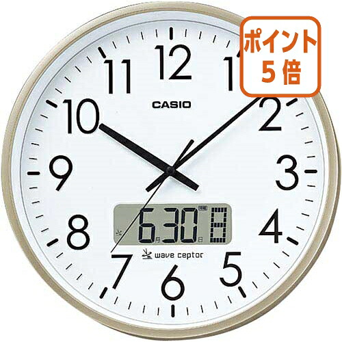 ★3月12日17時注文分よりポイント5倍★カシオ計算機 カシオ 電波掛時計 直径360×54mm IC-2100J-9JF