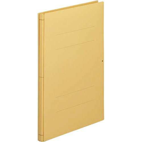 カウネット 背幅が伸びるファイル　Ａ４縦　イエロー　３０冊入 4139-5578