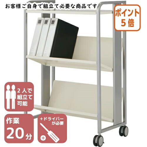 ★5月9日17時申しつける分より尖んがり5倍★林製造所 掛け目物相応う整理保存用具手押し車 天板付き添い人 ２段 10-007MH
