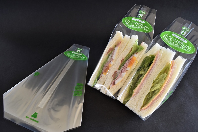 楽天市場 サンドイッチ 袋 三角サンド袋 No 70 Oh 1セット0枚入り パケ ドゥ ソレイユ