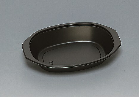 ★送料無料★TR-160 本体 黒(800枚/ケース) 使い捨て容器|パケットポーチェ