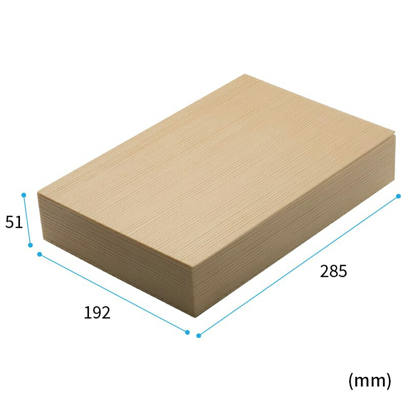 市場 折箱 ケース80入 お弁当容器 関東杉5.0 高級弁当 使い捨て弁当箱 共蓋面取付 業務用 仕切無 285×192×51