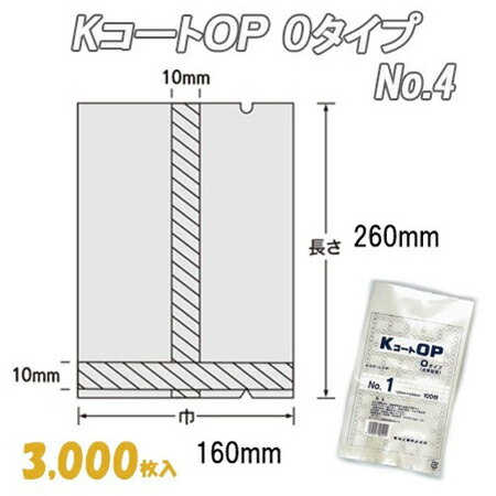 ＫコートＯＰ Ｏﾀｲﾌﾟ 4 (3,000枚）