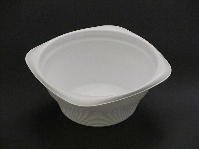 使い捨て容器 RHF フーフ 142-60B　白 （600枚/ケース）使い捨て 皿 容器 簡易食品容器 耐熱 シチュー スープ 業務用