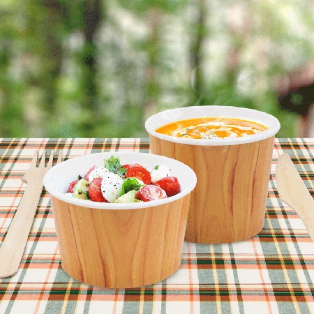 サンナップ Kino Paper 使い捨て吸いものマグ Pc 395 キノペーパースープカップ Sns映え おしゃれ 木目気流 深フォルム 396ml 1000個 Marchesoni Com Br