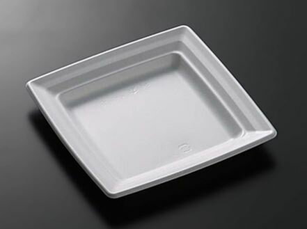 使い捨て容器 CT沙楽 K18-18 W身(800枚/ケース)使い捨て 皿 容器 簡易食品容器 業務用 送料無料