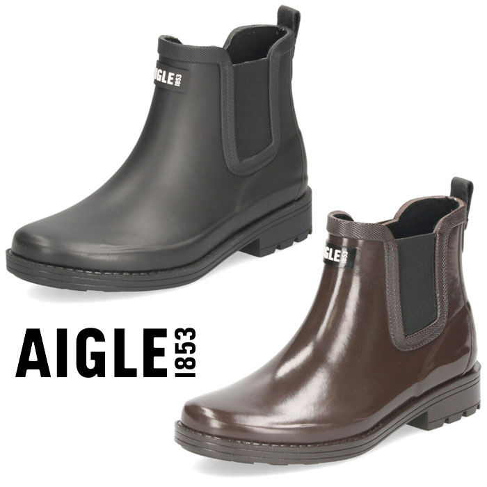 AIGLE レインブーツ　サイドゴアブーツ　ラバー　43 ブラック 楽天市場】エーグル レインブーツ レディース 長靴 AIGLE ラバー