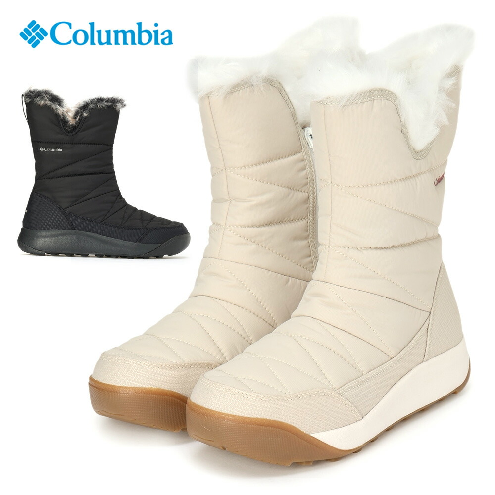 Columbia ウィンターブーツ 女性用 赤/黒 Columbia ウィンターブーツ 保温 防水 メンズ レディース