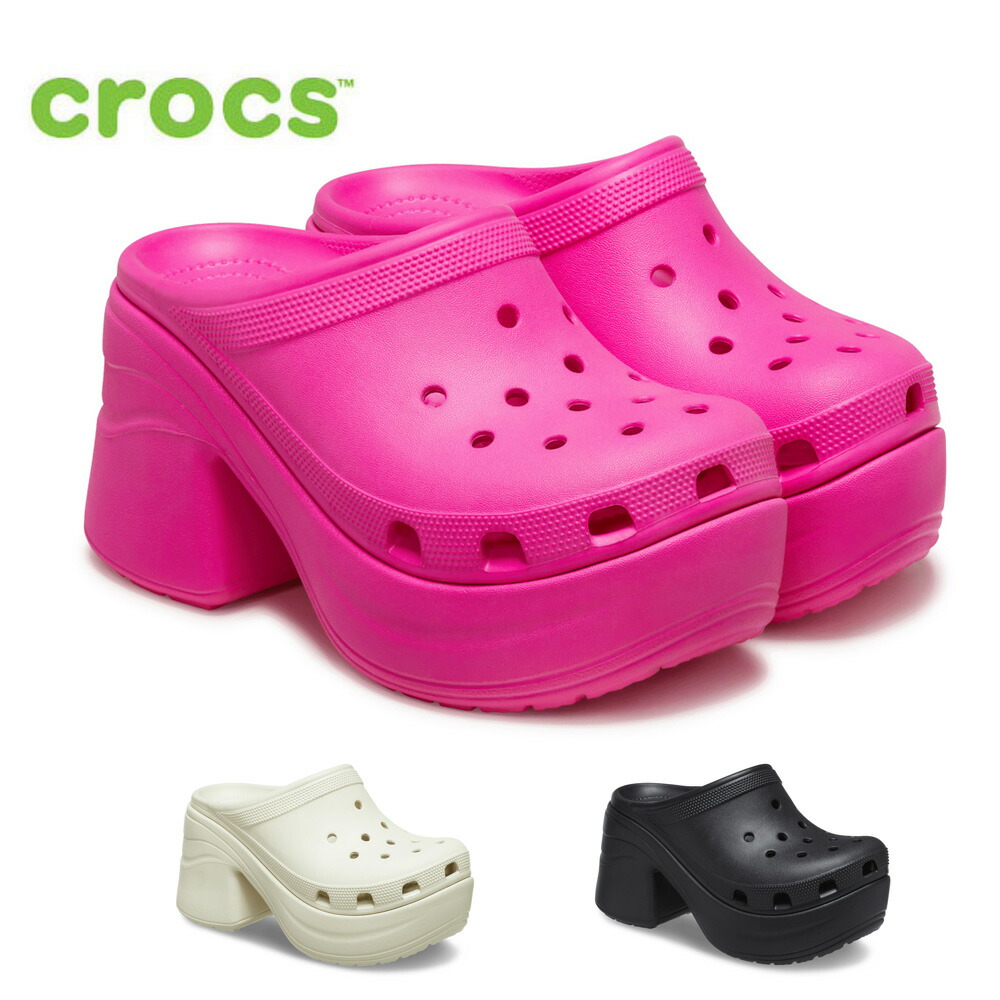 クロックス サイレン クロッグ 厚底 crocs サンダル ブラック セール】クロックス サイレン クロッグ / crocs Siren Clog