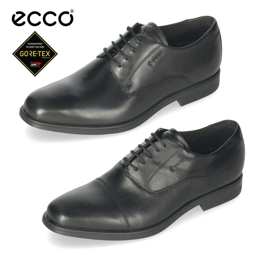 楽天市場】ecco エコー ビジネスシューズ メンズ 防水 本革