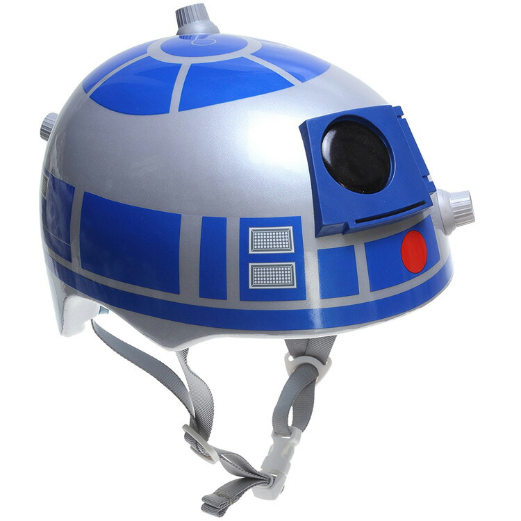 【楽天市場】キッズ ヘルメット スターウォーズ R2D2 男の子 自転車 ディズニー 3D ハードシェル Sサイズ
