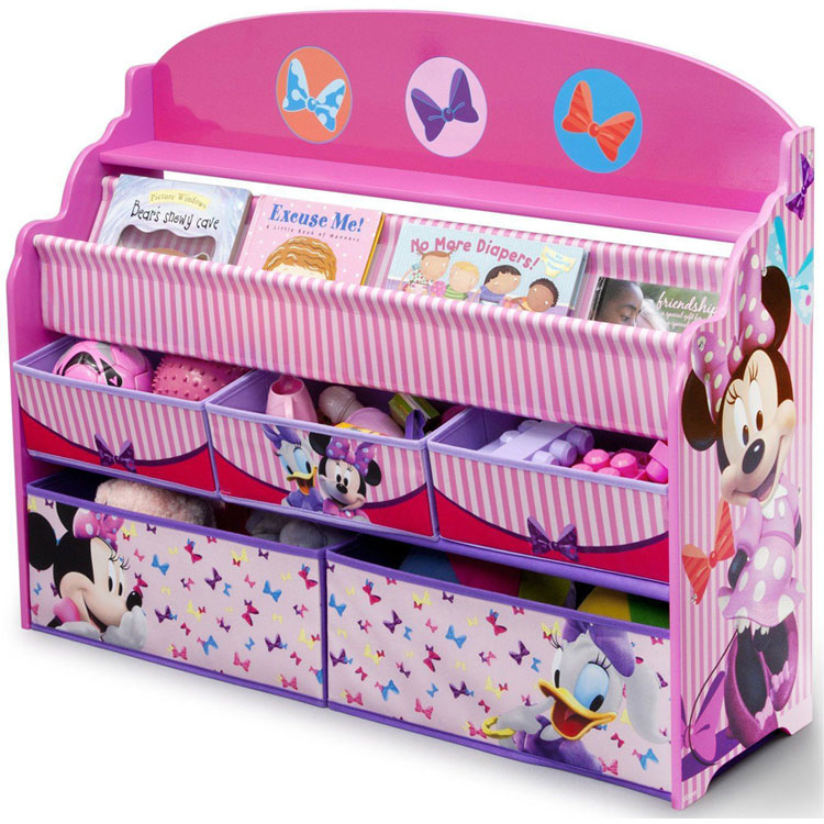 爆買い Delta 本棚 おもちゃ箱 Tbmn 6歳 3歳 キャラクター キッズ ディズニー ミッキー フレンズ 3 6歳インテリア 寝具 収納 オーガナイザー 4歳 5歳 子供用 ミニー マガジンラック ラック インテリア Online Only 海外取寄 デルタ ディズニー ミニーマウス