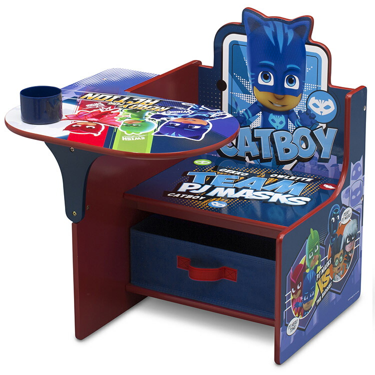 国内最安値 3月中旬入荷予約販売 デルタ ディズニージュニア しゅつどう パジャマスク 一体型 チェアーデスク 子供 学習机 椅子付き テーブル Pjマスク Delta パラニーニョ フォーマルスタイル 新作モデル Yarimo Ir